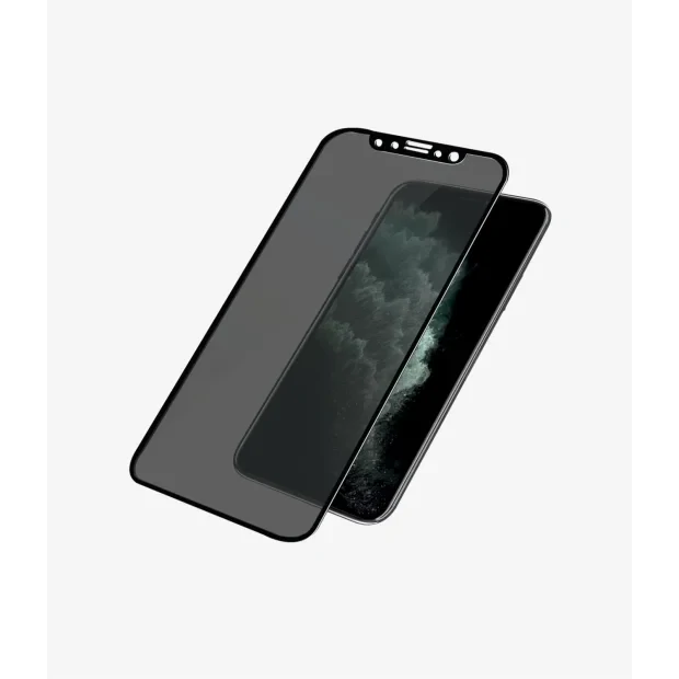 Folie Sticla PanzerGlass Privacy pentru iPhone Xs Max/11 Pro Max Negru