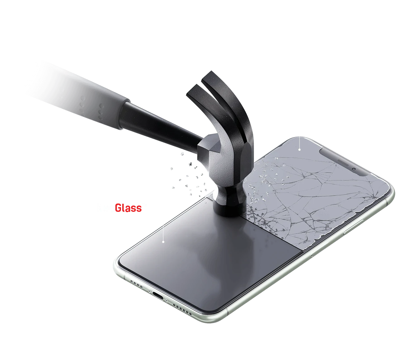 Folie Sticla pentru iPhone 11 Pro Max Negru NeoGlass 3MK thumb