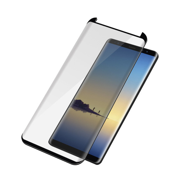 Folie Sticla Privacy Panzer Antisoc pentru Samsung Galaxy Note 8 Negru thumb