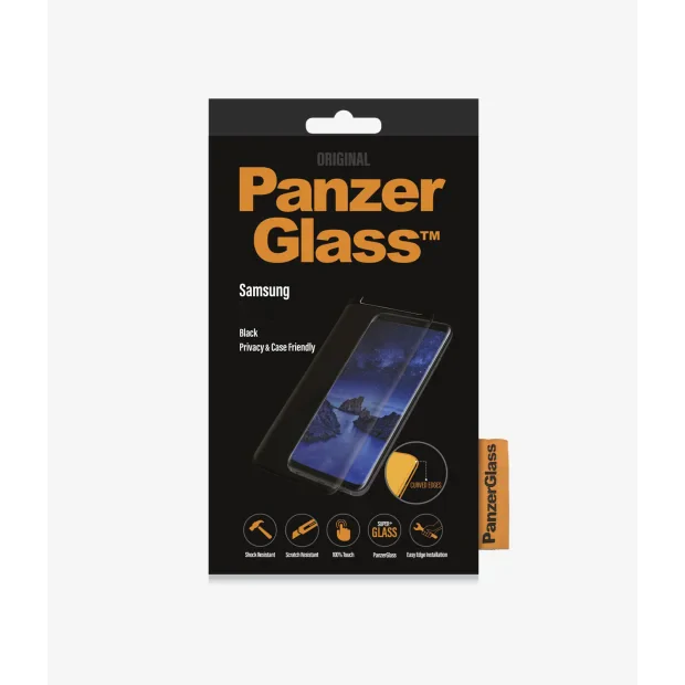 Folie Sticla Privacy PanzerGlass pentru Samsung Galaxy S20 Ultra Negru