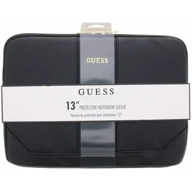 Geanta Notebook 13 Inch, Guess Negru