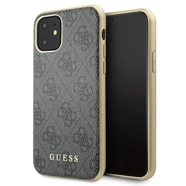 Guess Husa Charms pentru iPhone 11 Gri