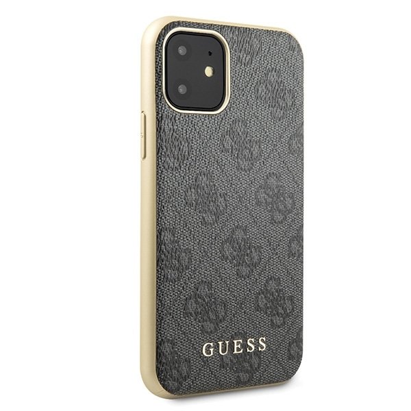 Guess Husa Charms pentru iPhone 11 Gri thumb