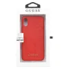 Guess Husa Debossed Peony pentru iPhone X/Xs Roșu