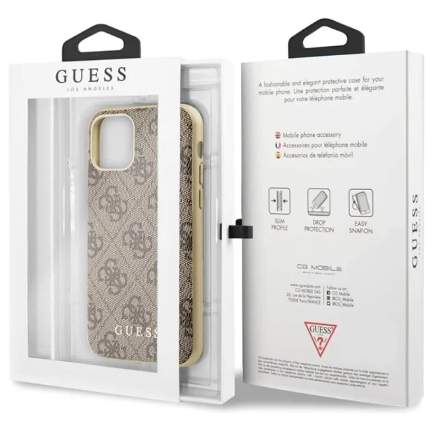 Guess Husa pentru iPhone 11 Brown