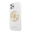 Guess Husa pentru iPhone 11 Pro Max, Circle Glitter, Auriu