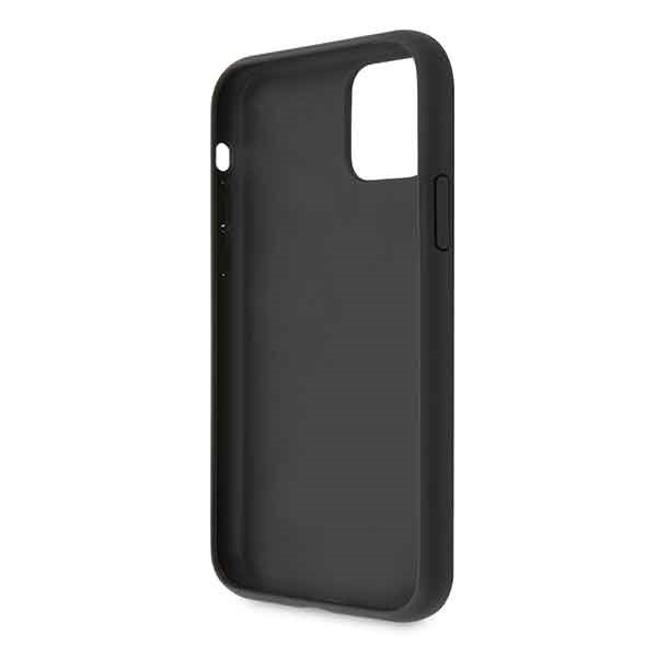 Guess Husa pentru iPhone 11 Pro, Saffiano Circle Logo, Negru thumb