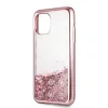 Husa Cover Guess Glitter Peony pentru Iphone 11 Pro Pink