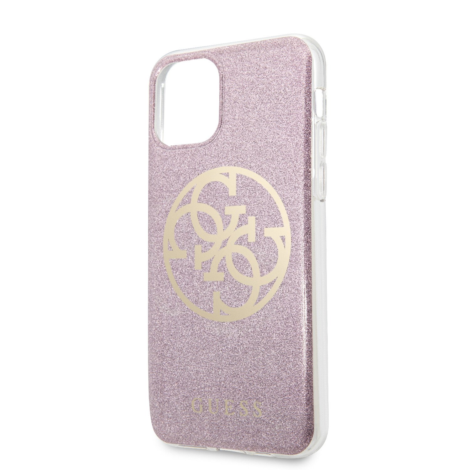 Husa Cover Guess Glitter 4G pentru iPhone 11 Pro Max Pink thumb