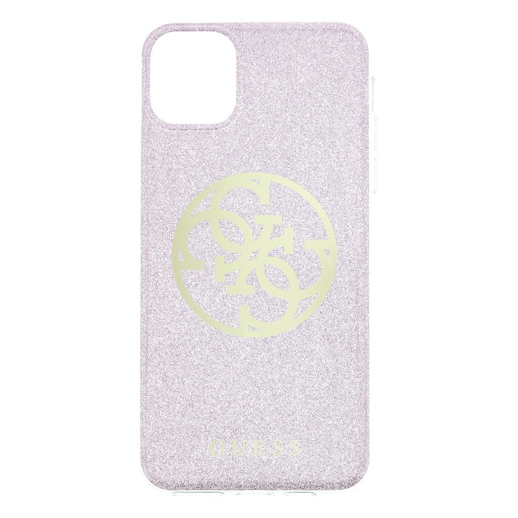 Husa Cover Guess Glitter 4G pentru iPhone 11 Pro Max Pink thumb