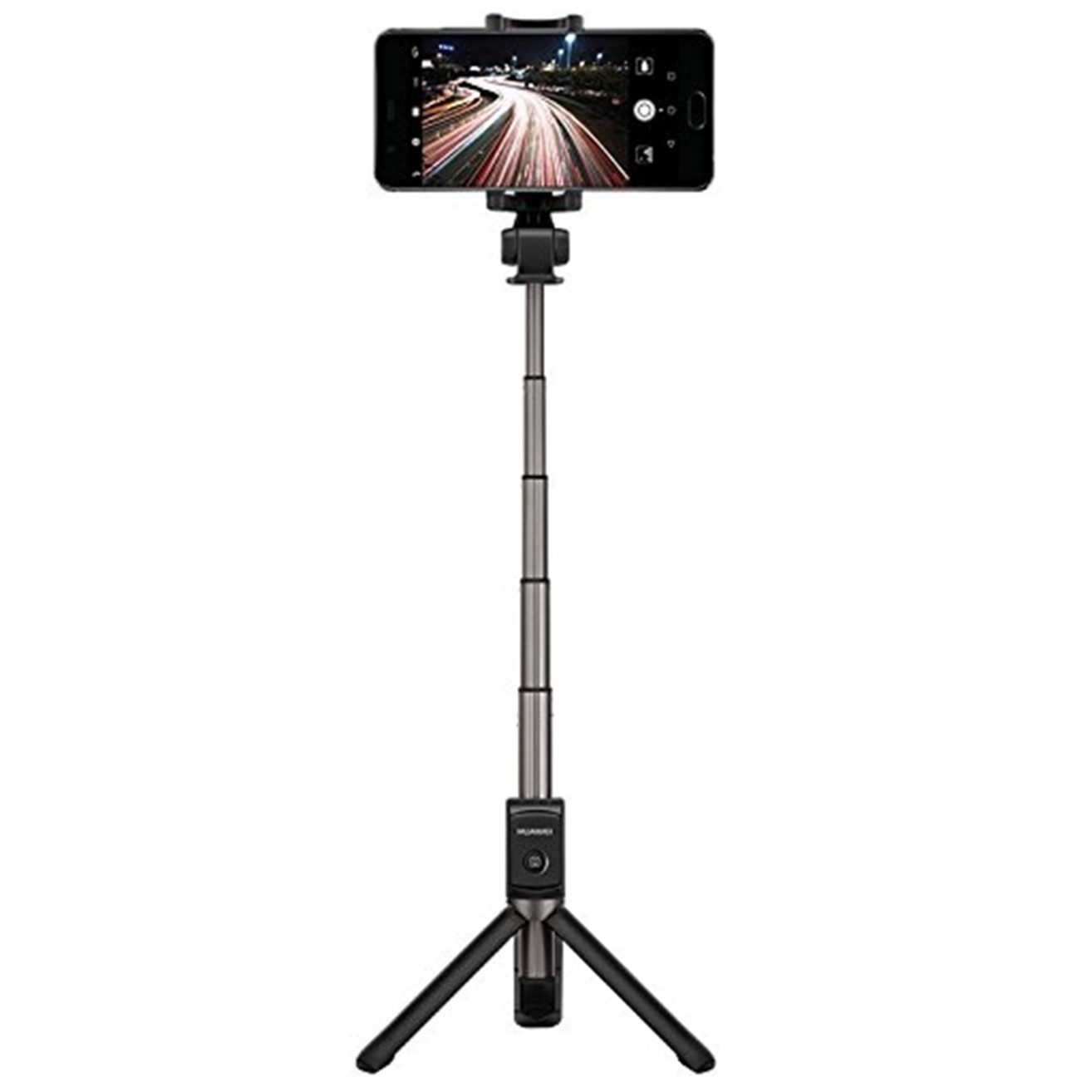 Huawei Selfie Stick Trepied Extensibil cu Telecomanda Bluetooth Detasabila AF15 Negru thumb