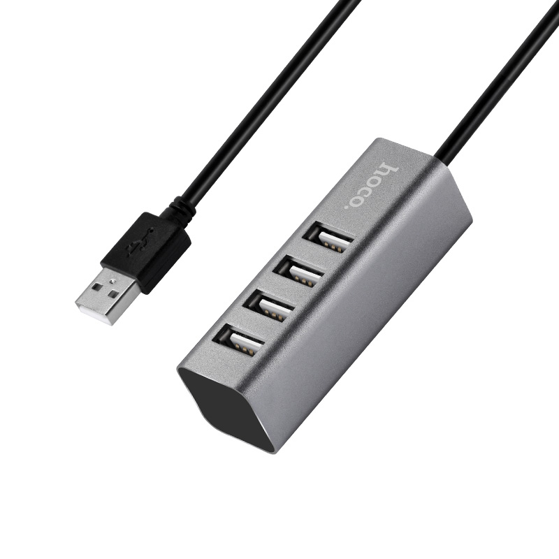 Hub 4xUsb Hoco HB1 5V Gri thumb