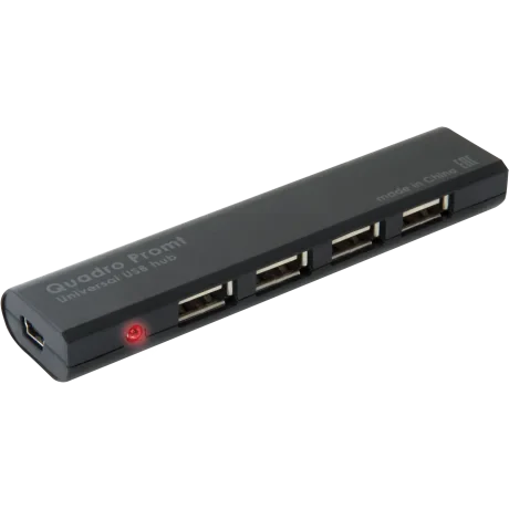 Hub USB Defender Quadro Promt 4xUsb 0.5A Negru