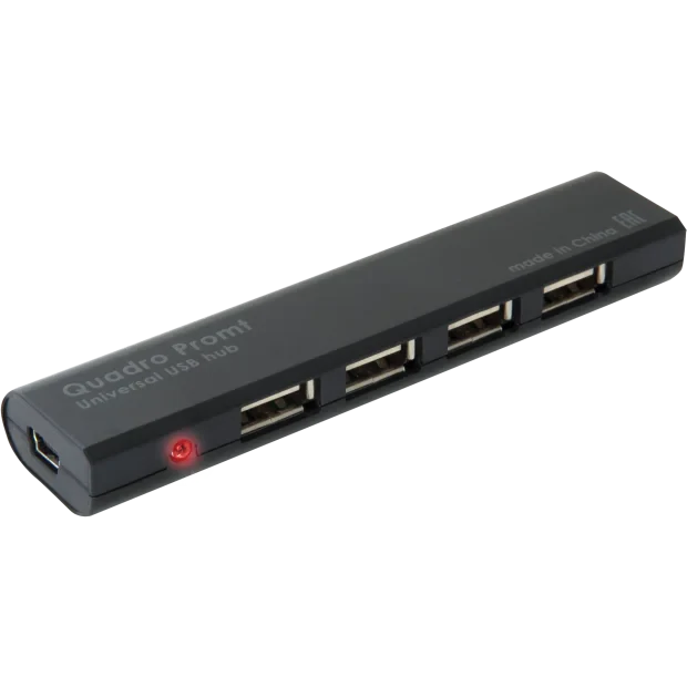Hub USB Defender Quadro Promt 4xUsb 0.5A Negru