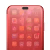 Husa 360 iPhone XS Translucent View Baseus, Rosie