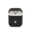 Husa Airpods BMW Signature Leather pentru Airpods 1/2 Black