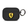 Husa Airpods Ferrari Silicone pentru Airpods Pro Black