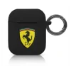 Husa Airpods Ferrari Silicone  pentru Airpods 1/2 Black