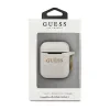 Husa Airpods Guess Silicone pentru Airpods 1/2 White