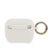 Husa Airpods Guess Silicone Triangle pentru Airpods Pro White