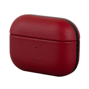 Husa Airpods Leather Uniq Terra pentru Apple Airpods Pro Rosu