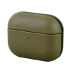 Husa Airpods Leather Uniq Terra pentru Apple Airpods Pro Kaki