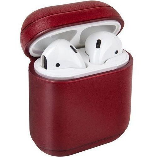 Husa Airpods Leather Uniq Terra TERRED pentru Apple Airpods 1/2 Rosu thumb