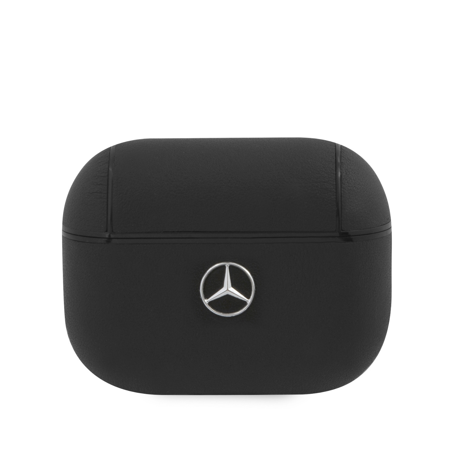 Husa Airpods Mercedes Leather pentru Airpods Pro Black thumb