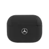 Husa Airpods Mercedes Leather pentru Airpods Pro Black