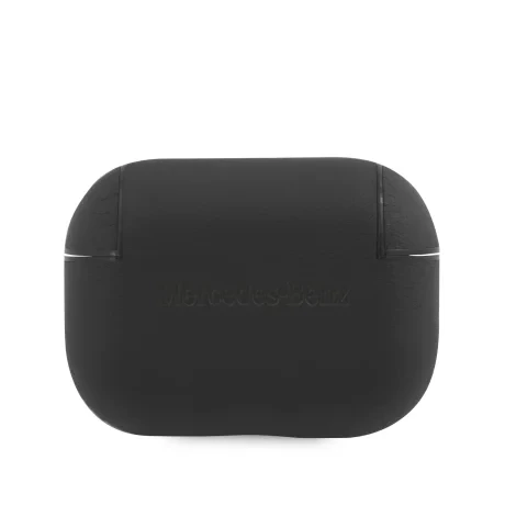 Husa Airpods Mercedes Leather pentru Airpods Pro Black