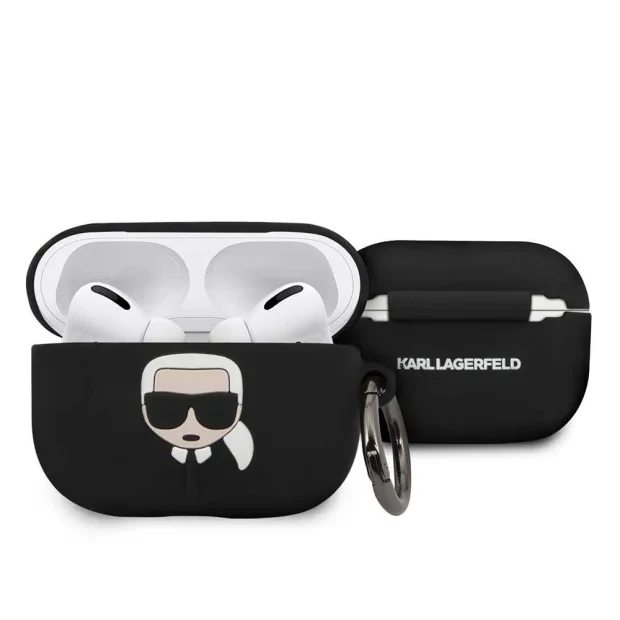 Husa Airpods Pro Karl Lagerfeld Negru