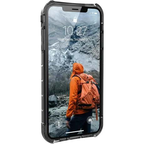 Husa antisoc pentru iPhone XS Max Plyo Ash UAG