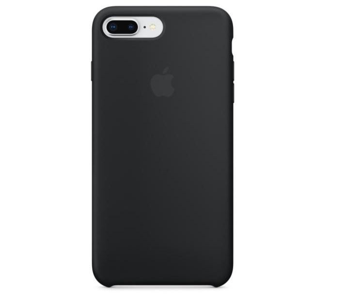 Husa Apple Silicone Cover pentru iPhone 7/8 Plus Black thumb