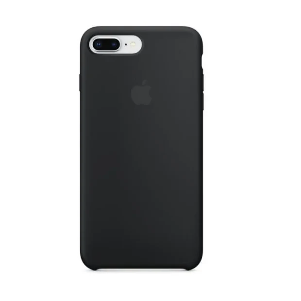 Husa Apple Silicone Cover pentru iPhone 7/8 Plus Black