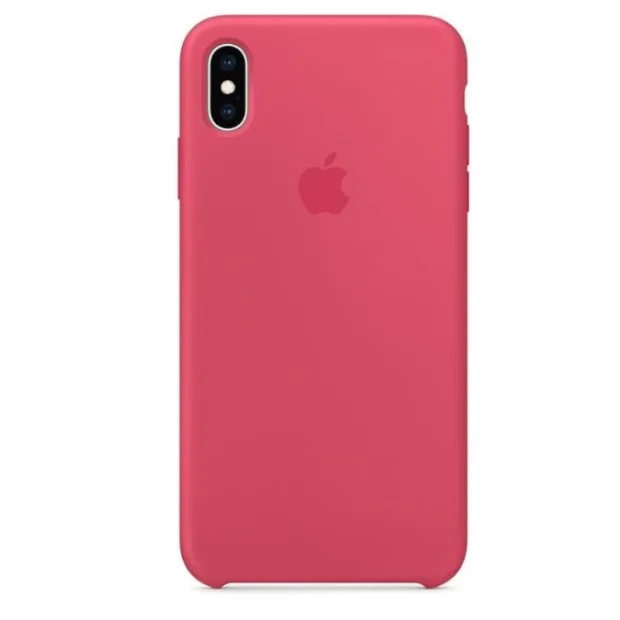 Husa Apple Silicone Cover pentru iPhone XS Max MUJP2ZM/A Coral