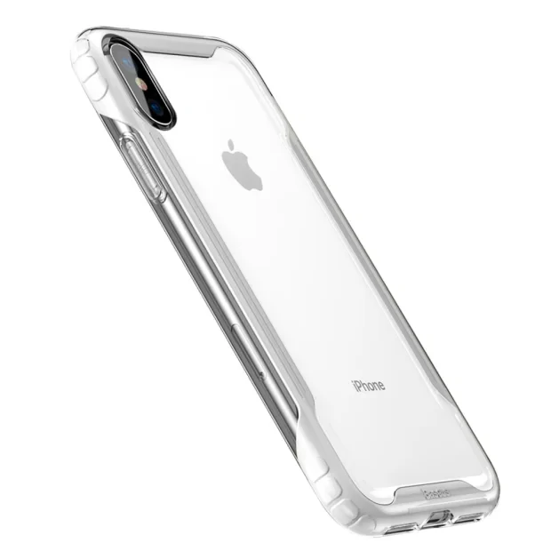 Husa Armor Protection Case, iPhone XS BASEUS, Alba