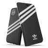 Husa Book Adidas OR pentru iPhone 12 Mini White-Black