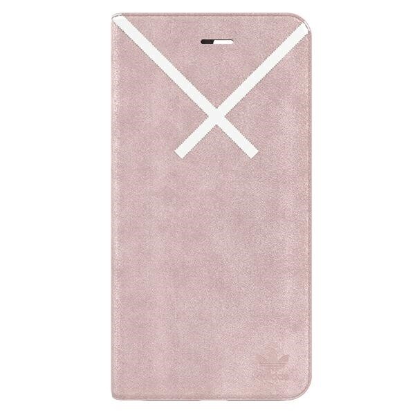 Husa Book Adidas pentru iPhone 6/7/8 Plus Pink thumb