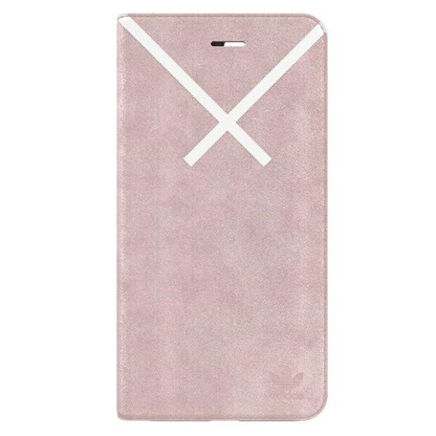 Husa Book Adidas pentru iPhone 6/7/8 Plus Pink