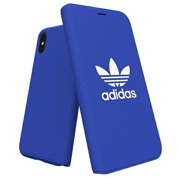 Husa Book Adidas pentru iPhone X/XS Blue thumb