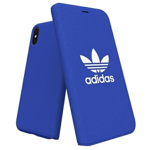 Husa Book Adidas pentru iPhone X/XS Blue