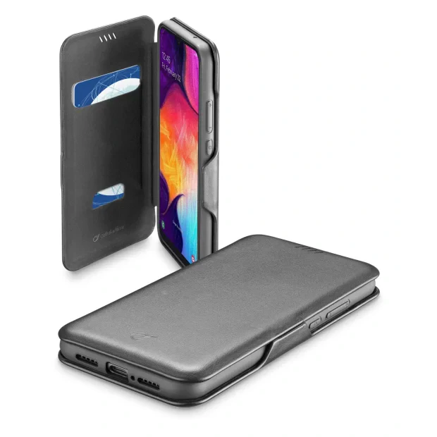 Husa Book Cellularline pentru Samsung Galaxy A41 Negru