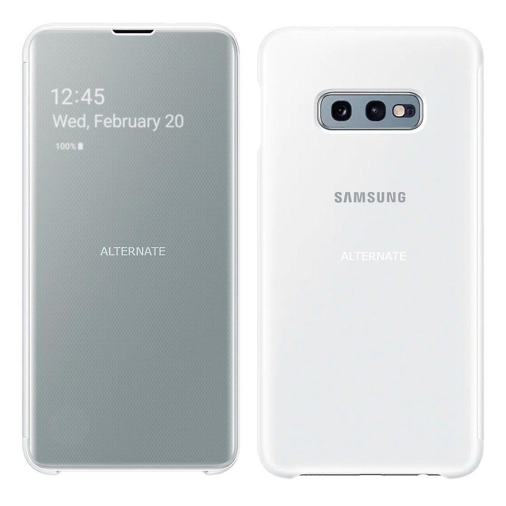 Husa Book Clear View Samsung pentru Samsung Galaxy S10e Alb thumb
