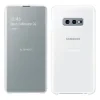 Husa Book Clear View Samsung pentru Samsung Galaxy S10e Alb