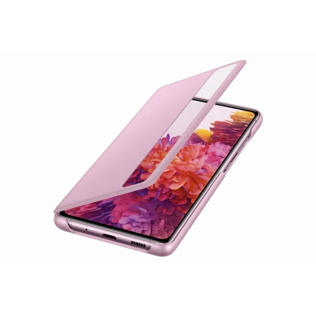 Husa Book Clear View Samsung pentru Samsung Galaxy S20 FE Violet