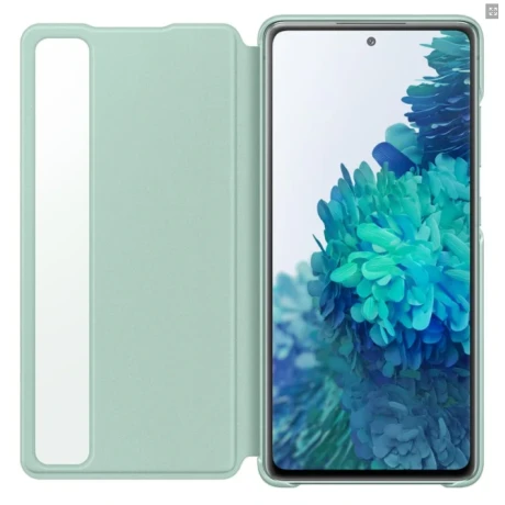 Husa Book Clear View Samsung pentru Samsung Galaxy S20 FE Mint