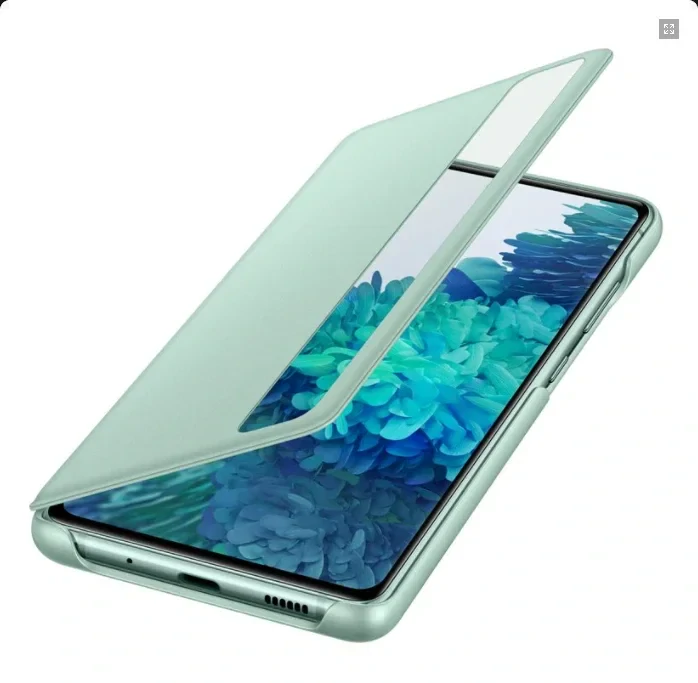 Husa Book Clear View Samsung pentru Samsung Galaxy S20 FE Mint