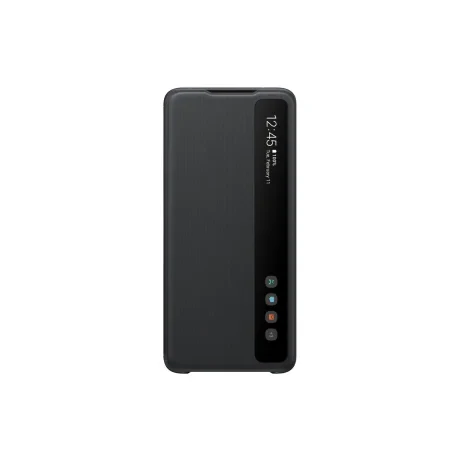 Husa Book Clear View Samsung pentru Samsung Galaxy S20 Ultra Black