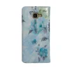 Husa Book Fashion Samsung Galaxy A5 2016, Albastru model flori