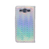 Husa Book Fashion Samsung Galaxy S3 Argintiu Disco